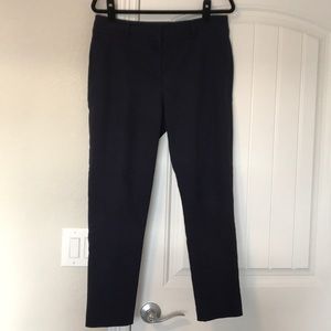 Loft Marisa Skinny Navy Blue Work Pant